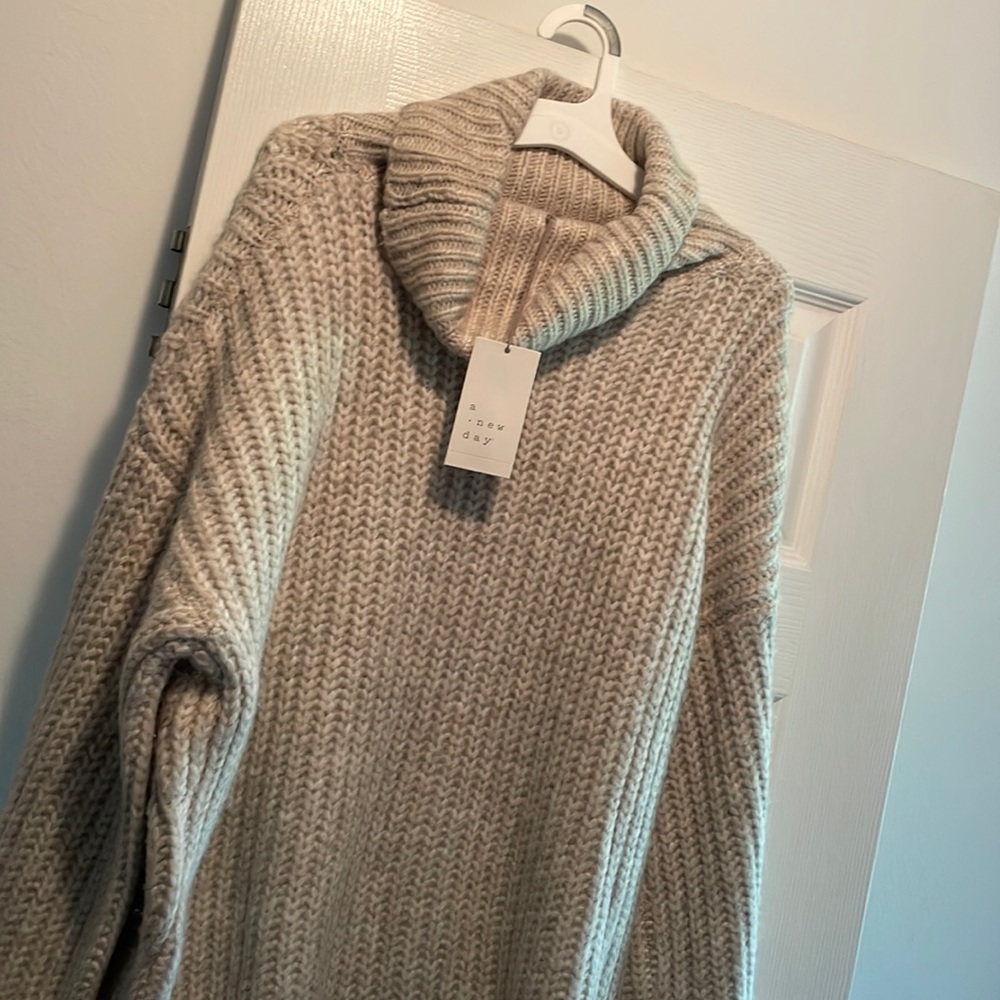 Womens beige sweater